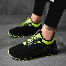 HBP Non-Brand Mens Sneakers Fashion Men Blade Bottom Running Shoes Outdoor Breathable Jogging Sports Shoes Walking Shoes