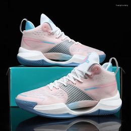 Basketball Shoes QNX-819 Pro. High Quality Mens Sneakers High-top Training Sports Trainer For Kids Breathable Cushion