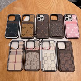 letter flower Phone Case Luxury iPhone Case with Card Holder for iPhone 15 Pro Max Cases Apple i 14 13 12 11 X XR XS XsMax 8P 15 Plus Cell Phone Cases Leather Mobile Cover AAA