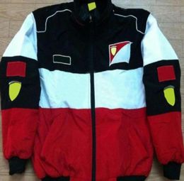 F1 racing car fans clothing European and American style jacket cotton autumn and winter clothing full embroidered motorcycle ridin5183665