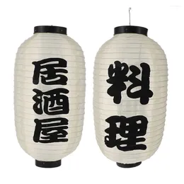 Table Lamps 2 Pcs Japanese And Korean Lantern Lanterns Goblincore Room Decor Silk Cloth Sushi Bar