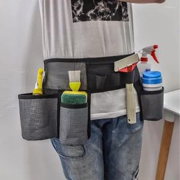 Storage Bags Waist Tool Belt Environmental Sanitation Cleaning Pocket El Scenic Area Housekeeping Bag Summer Breathable