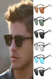 Sunglasses Polarized Men Ladies Half Rim Polaroid Women Brand Design Semi Rimless Uv400 Classic Sun GlassesSunglasses4782223