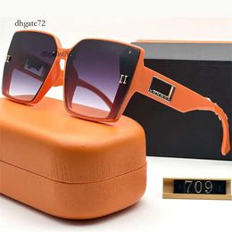 dhgate sunglasses men Sun Glasses Classic Orange designer sunglasses Hollow Side Mens Driving Women Eyewear Eyeglasses with Box