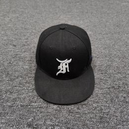 Ball Caps 2024 High Quality Letter Embroidery Baseball Cap For Men Flat Brimmed Hat Hip Hop Hats Youth Skateboard