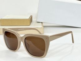 Cat Eye Sunglasses Nude Brown Lenses Glitter Rim Frame Women Summer Sunnies Sonnenbrille Fashion Shades UV400 Eyewear