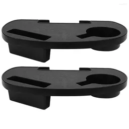 Dinnerware Sets 2 Pcs Tidy Beverage Tray Chair Cup Holder Reclining For Beach Chaise Lounge Recliner Outdoor Drink