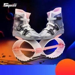 Slippers 2020 New Kangaroo Jumping Shoes Slimming Shoes Bouncing Sport Fitness Shoes Saltar Toning Shoes Wedge Sneaker Women Men Jump
