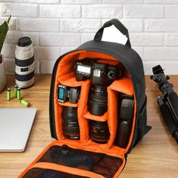 Storage Bags Pography Waterproof Camera Bag DSLR Backpack Portable Travel Tripod Lens Pouch Video Cameras Accessories