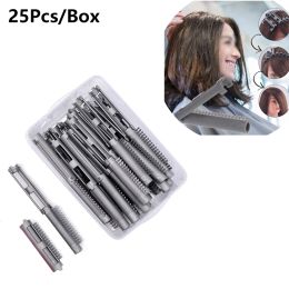Tools 25Pcs Fluffy Hair Cold Perm Rods Air Bang Styling Bars Hair Rollers Morgan Perm Curling Curler Clips Tool Set