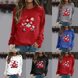 Women's Hoodies Valentine's Day Sweatshirt Crew Decorative Band Tees Women Vintage Light Hoodie Zip Up Cute