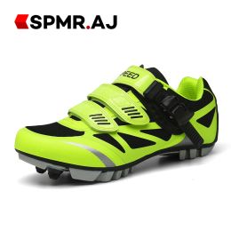 Boots Cycling Mtb Shoes 2022 New Men Sports Route Cleat Road Bike Speed Flat Sneaker Racing Women Bicycle Mountain Spd Biking Footwea