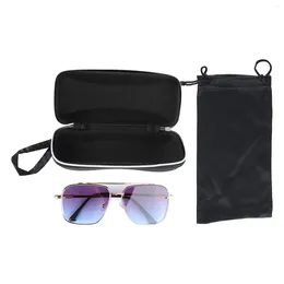 Outdoor Eyewear Metal Rimmed Sunglasses Lightweight Adjustable Ergonomic UV Prevent Slip Simple For Women Vacation
