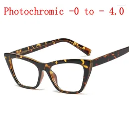 Sunglasses Frames MINCL Fashion Super Large Frame Transition Sun Pochromic Finished Glasses Myopia Unisex Optical Computer NX