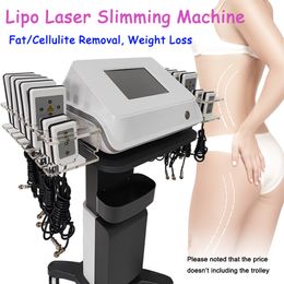 Fast Fat Remover Body Shaping Equipment Diode Laser Beauty Machine 650nm Lipolaser Lipo Laser Weight Loss Cellulite Treatment CE Approved