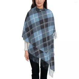 Scarves Warm Soft Scarf Winter Tartan Pattern Shawl Wrap Fashion Stripe Custom Foulard Ladies Large
