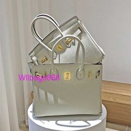 Women Tote Handbag L Milk Shake White Bag Genuine Leather Bag Womens 2023 New Trendy and Stylish Soft Leather Handbag Small Bag