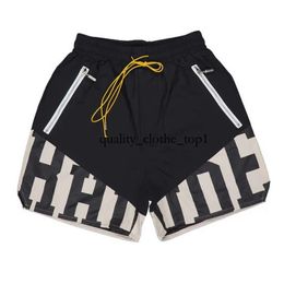 Designer Short Rhude Shorts Men Pant Sets Tracksuit Pants Loose and Comfortable Fashion Be Popular Polyester Loose Summer Quick Drying 454