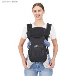 Carriers Slings Backpacks Breathable Front Facing Baby Carrier Beth Bear 0-30 Months 4 in 1 Infant Comfortable Sling Backpack Pouch Wrap Baby Kangaroo New L240318