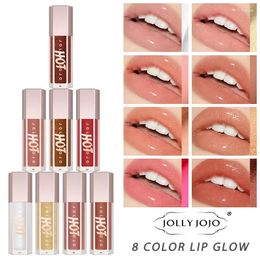 Lip Gloss Mirror Water Transparent Moisturising Oil Liquid Lipstick Plumping Sexy Tint Makeup Korean Cosmetics