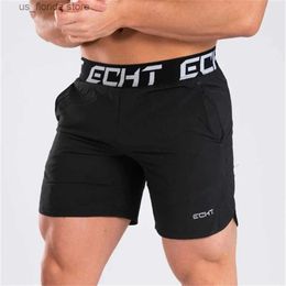 Men's Shorts Mens Summer Gym Exercise Mens Breathable Quick Drying Sports Clothes Slow Running Beach Shorts New Mens Fitness Shorts Y240320