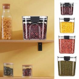 Storage Bottles Kitchen Cereals Box Sealed Food Candy Dried Jars Containers Moisture-proof Transparent Rice Grain Bucket Home Organiser