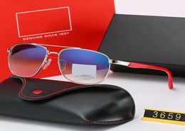 New Fashion Pilot Polarized Sunglasses for Men Women driver Sun Glasses metal frame Mirror polaroid glass Lens with cases and box 6089273