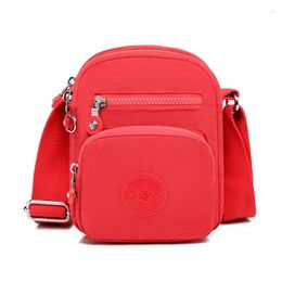 Shoulder Bags Nylon Fabric Female Cross Bag Single Travel Waterproof Lightweight Fashion Oblique Cell Phone