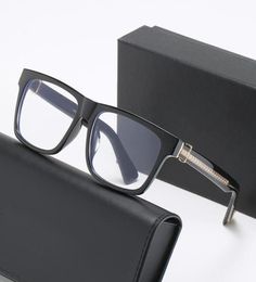 New luxury Fashion vintage eyeglass square frame design 1047 2910 glasses prescription steampunk style men transparent lens clear 2305267
