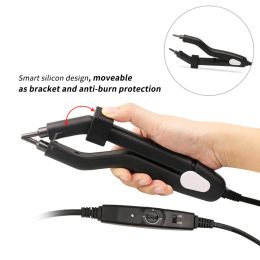 Connectors Heat Hair Connector Hair extensions tools extension tongs soldering iron with gift Fusion Iron Heat Hair Connectors Keratin Melt