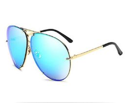 Famous Aviation Sunglasses Men Fashion Shades Mirror Female Sun Glasses For Women Eyewear Kim Kardashian Oculo3086463