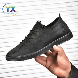 HBP Non-Brand New British leisure leather daily life leisure multi-functional sports fashion comfortable young mens shoes