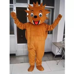 2024 Super Cute Hedgehog Mascot Costume theme fancy dress Christmas costume Halloween Mascot Costume