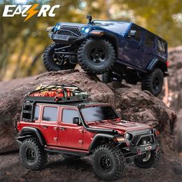 Electric/RC Car EAZYRC 1/18 RTR THUNER STORM Brand Simulation RC Climbing Car Remote Control Off-road Simulation Car Model Childrens Toy CarL2403