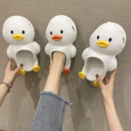 Boots Summer Home Women Slippers Indoor Girls Boy Thick Nonslip Soft Female Cartoon Flip Flops Duck Beach Sandals Ladies Shoes qt324