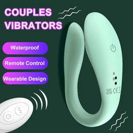 Wireless Control Vagina Dildo Vibrators For Couples Wearable G Spot Anal Clitoris Stimulator Dual Vibrator 18 Sex Toys For Women 240309