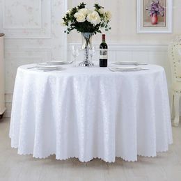 Table Cloth Do El Tablecloth European-style Restaurant Art Simple Round Tea Square White