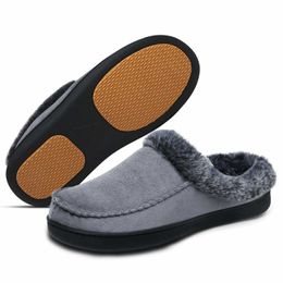 HBP Non-Brand Memory Foam Winter House Slipper Indoor Outdoor Warm Soft Non-Slip Shoes