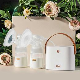 Breastpumps zq mi Frequency Conversion Electric Breast Pump Maternal Postpartum Automatic Painless Massage Breast CollectionC24318