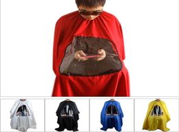 Salon Barber Hair Cutting Gown Cape With Viewing Window Hairdresser Wrap Apron70607825864395