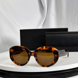 Round Sunglasses 0235 Havana Brown Women Summer Sunnies Sonnenbrille Fashion Shades UV400 Eyewear