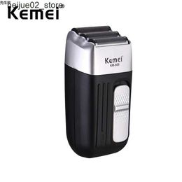 Electric Shavers Kemei Electric 3-foil Razor Three headed Razor Q240318