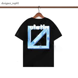 Designer Men summer offs T Shirts New Offs white Fashion Tops Sports Tshirt Whitees Crew Neck Luxury Cotton Loose T Shirts Casual Short Sleeves Oil Painting