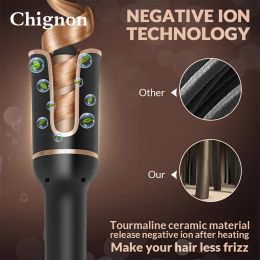 Irons Automatically Hair Curler Automatic Looper Roll Wave Ferro Wavy Crimping Curl Tool Ringlet Loop Roller Electric Curly Waver Iron