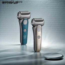 Electric Shavers MOTA electric shaver reciprocating high low dual speed adjustable shaver full body washable C-type rechargeable shaver Q240318