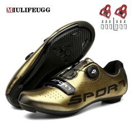 Boots Miulife Speed Cycling Flat Shoes Mtb Route Men Road Dirt Bike Sneakers Racing Women Bicycle Mountain Footwear Cleat Spd