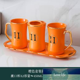 High Quaitly Ceramic Sanitary Ware Sets Washing Set Five-Piece Sets Ceramic Lotion Bottle Bathroom Decoration Hotel Household Cross-Border Wholesale