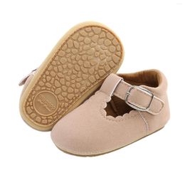 First Walkers Infant Baby Girl Faux Leather Shoes Non-Slip Soft Sole Princess Mary Jane Walking Prewalker Wedding Dress