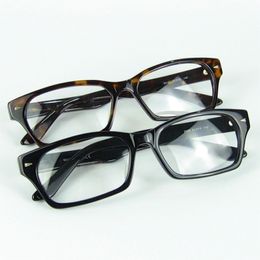 Top Quality Acetate for Women and Men Designer Glasses Metal Double Hinge Optical Frame with Original Case