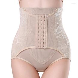 Women's Shapers BurVogue BuLifter Panties Womens High Waist Tummy Control Body Shaper Cincher Panty Girdle Shapewear Underwear